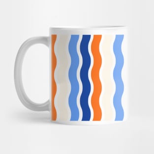 Seamless wave pattern Mug